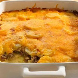 سوفله گوشت چرخ کرده