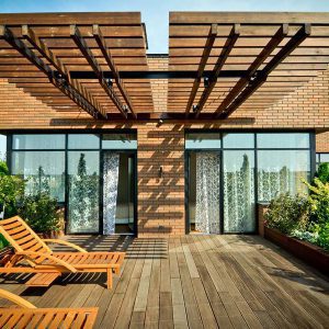 خلاقیت و دیزاین پشت بام