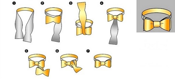 گره کراوات پاپیونی