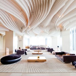 طراحی ورودی آپارتمان یا لابی