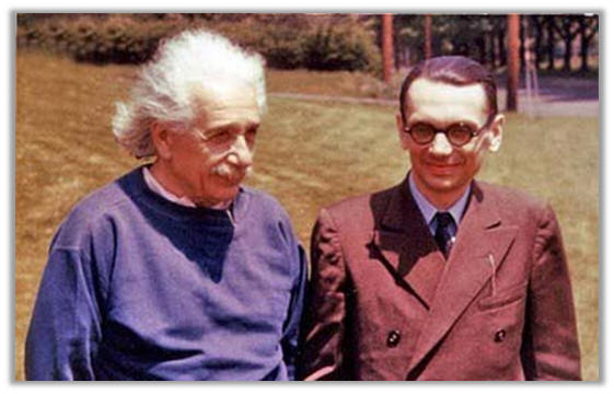 دکتر حسابی و آلبرت اینشتین 
