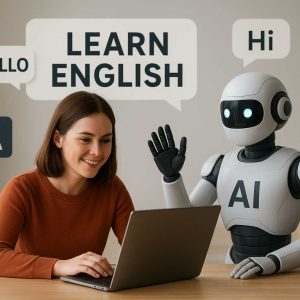 آموزش زبان انگلیسی با هوش مصنوعی