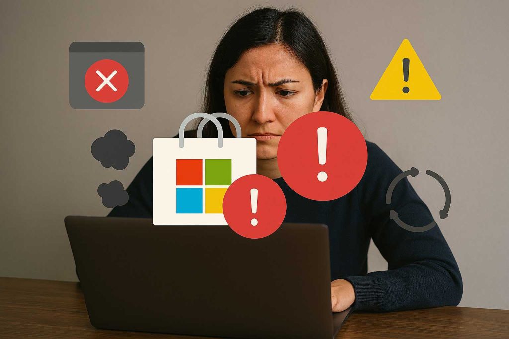 مشکلات مایکروسافت استور