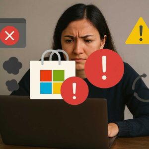 مشکلات مایکروسافت استور